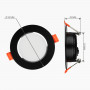 Светильник светодиодный Biom DF-6B 6Вт черный круглый 5000К - в интернет-магазине