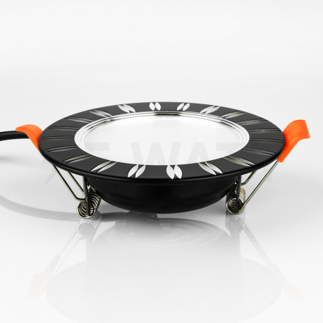 Світильник світлодіодний Biom DFR-6B 6Вт чорний круглий 5000К - недорого