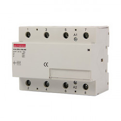 Модульный контактор 4п 100А 4NO 220В, E.NEXT MC ( p005023)