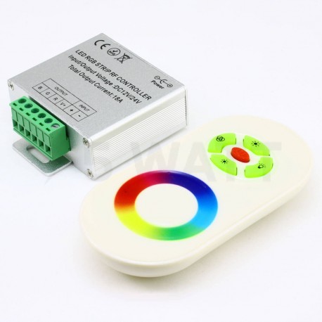 Контроллер RGB OEM 18А-RF-5 Touch белый - недорого