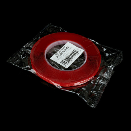 Скотч AT-2s-080-95-10-ACR (9,5мм х 10м) акрилова основа, червоний - в інтернет-магазині