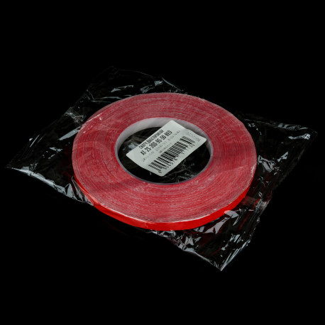 Скотч AT-2s-200-95-10-RED (9,5мм х 10м) тканевая основа, красный - в інтернет-магазині