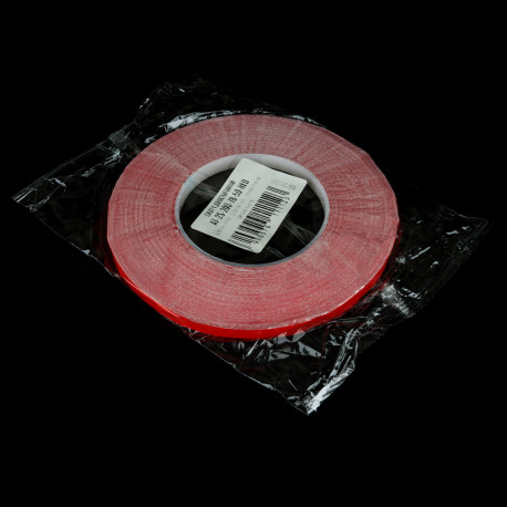 Скотч AT-2s-200-78-50-RED (7,8мм х 50м) тканинна основа, червоний - в інтернет-магазині