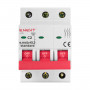 Модульний автоматичний вимикач 3п 2А C 4,5 кА, E.NEXT STAND ( s002025) - недорого