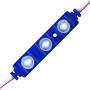 Светодиодный модуль BRT XG192 5630-3 led W 1,5W BLUE, 12В, IP65 синий с линзой полусфера - купить