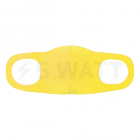 Защитная маска Pitta Yellow PA-Y, размер: взрослый, желтая - в Украине