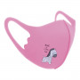 Защитная маска Pitta Pink Zebra PC-P, размер: детский, розовая - купить