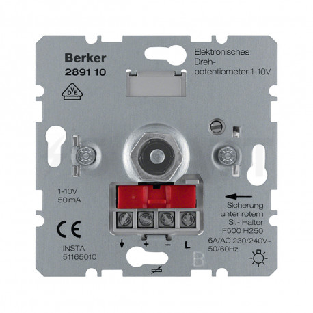 Механизм поворотного потенциометра 1-10 В, Berker (289110) - магазин светодиодной LED продукции