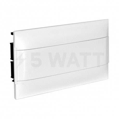 Щит пластиковий 1X18 вбудований з білою дв., гіпсокартонних стін, Legrand PRACTIBOX-S (137166) - придбати