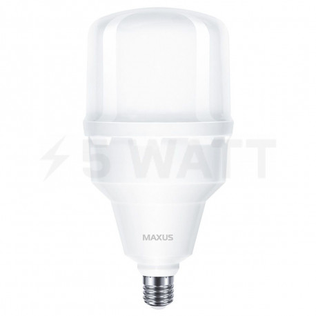 LED лампа MAXUS HW 50W 5000K E27/E40 (1-MHW-7505) - придбати