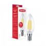 LED лампа MAXUS філамент C37 7W 2700K 220V E14 Clear (1-MFM-733) - придбати