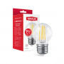 LED лампа MAXUS філамент G45 7W 2700K 220V E27 Clear (1-MFM-743) - придбати