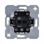 Механізм 2-кл. кнопкового вимикача групового, 4 замикаючих контакту, загальна вхідна клема 10А / 250В, Berker (503404) - магазин світлодіодної LED продукції