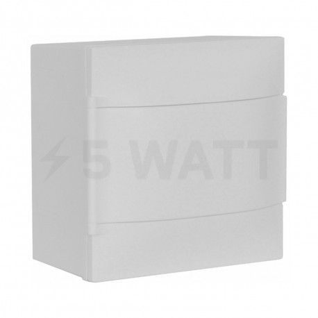 Щит пластиковий 1X8 накладний з білою дв., Legrand PRACTIBOX-S (134208) - придбати