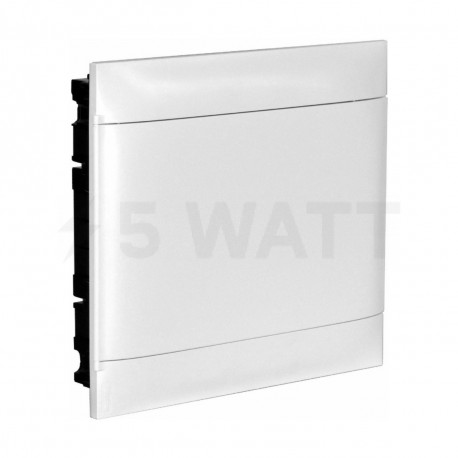 Щит пластиковий 2X18 вбудований з білою дв., для бетонних і цегляних стін, Legrand PRACTIBOX-S (137147) - придбати