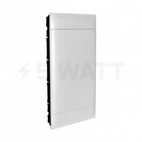 Щит пластиковий 3X12 вбудований з білою дв., для бетонних і цегляних стін, Legrand PRACTIBOX-S (135143) - придбати