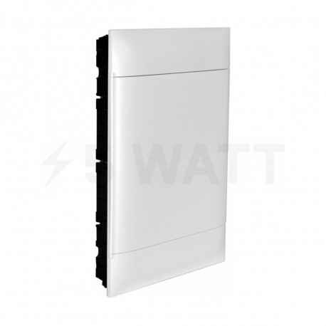 Щит пластиковий 3X18 вбудований з білою дв., для бетонних і цегляних стін, Legrand PRACTIBOX-S (137148) - придбати