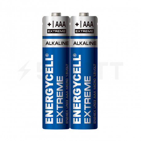 Батарейка лужна Energycell 1.5V LR03 AAA4 (EN24EX-S2 ) плівка - придбати