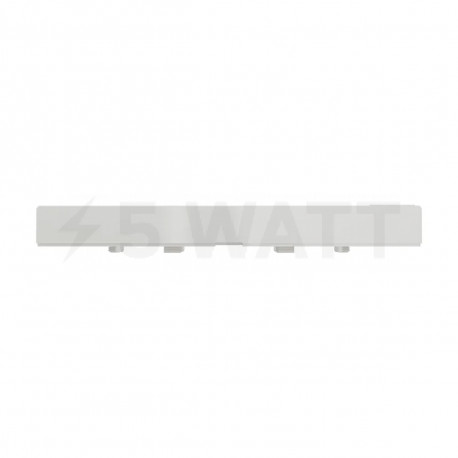 Рамка 1-постова Schneider "UNICA NEW PURE" горизонтальна алюміній матовий/білий (NU600280) - недорого