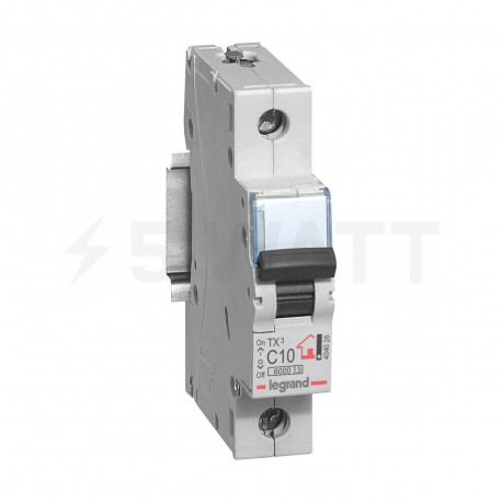 Автоматичний вимикач C 10A 1П 6kA, Legrand TX³ (404026) - придбати