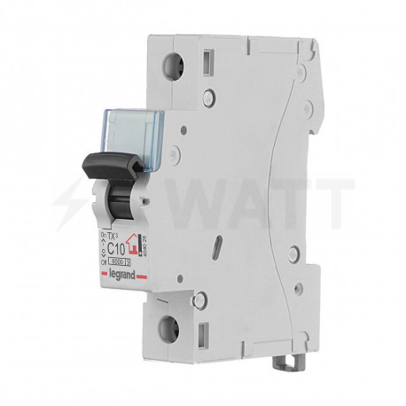 Автоматичний вимикач C 10A 1П 6kA, Legrand TX³ (404026) - недорого