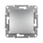 Выключатель 1-кл. внутр. двухполюсный самозажимной Schneider"ASFORA" алюминий (EPH0200161) - купить