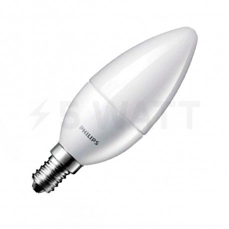 LED лампа PHILIPS ESSLEDCandle B35 5.5-60W E14 827 NDFR RCA (929001959807) - купить