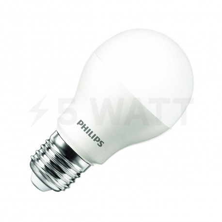 LED лампа PHILIPS ESS LEDBulb 5W E27 3000K 230V RCA (929001899087) - придбати