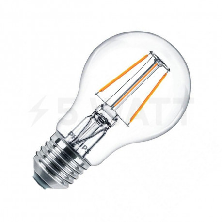 LED лампа PHILIPS LEDClassic Filament A60 6-60W E27 830 NDAPR (929001974508) - придбати