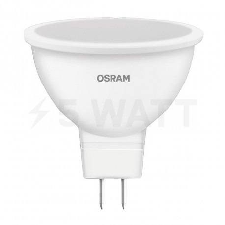 LED лампа OSRAM LED Star MR16 4,2W GU5.3 3000K 230V(4058075129061) - придбати