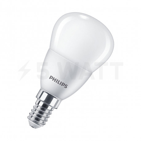 LED лампа PHILIPS ESSLEDLuster P45 6,5W E14 2700K 220-240 (929002274607) - недорого