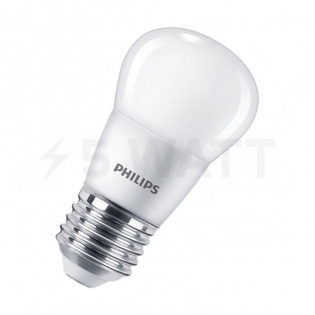 LED лампа PHILIPS ESSLEDLuster P45 6,5W E27 2700K 220-240 (929002274707) - придбати