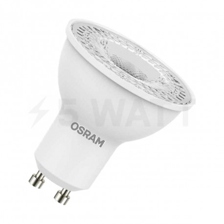 LED лампа OSRAM Star MR16 5W GU10 4000K 220-240 (4058075403406) - придбати