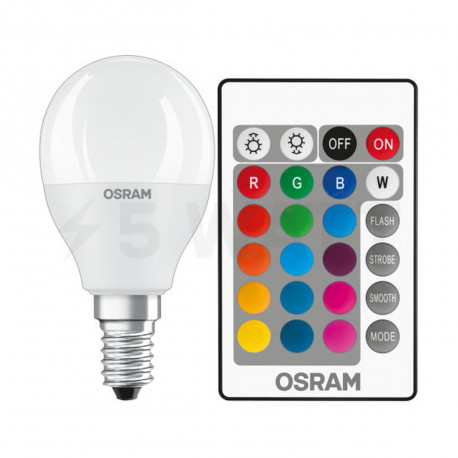 LED лампа OSRAM Classic P45 5,5W E14 2700K DIM 220-240 (4058075430877) - недорого