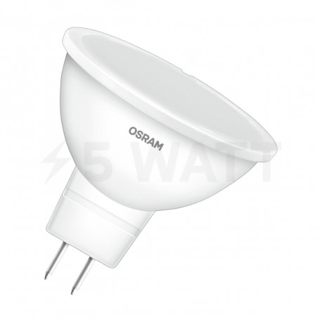LED лампа OSRAM Star MR16 5W GU5.3 3000K 12V (4058075481282) - купить