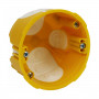 Коробка монтажна універсальна з еластичними вводами та кришкою ПВХ жовта Ø73х45мм, Kopos (KUL 68-45/LD2_NA) - недорого