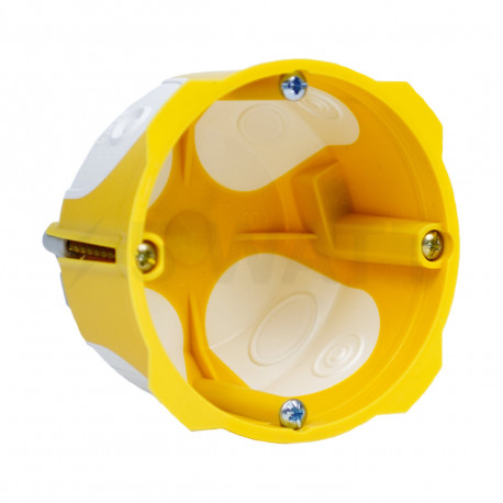 Коробка монтажна з еластичними вводами ПВХ жовта Ø68х50мм, Kopos (KPL 64-50/LD_NA) - придбати