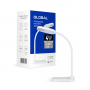 Настольный светильник GLOBAL DL-02 4W 4100K белый (1-GDL-02-0441-WT) - купить