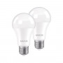 Набір LED ламп MAXUS A60 10W 4100K 220V E27 2 шт (2-LED-776) - недорого