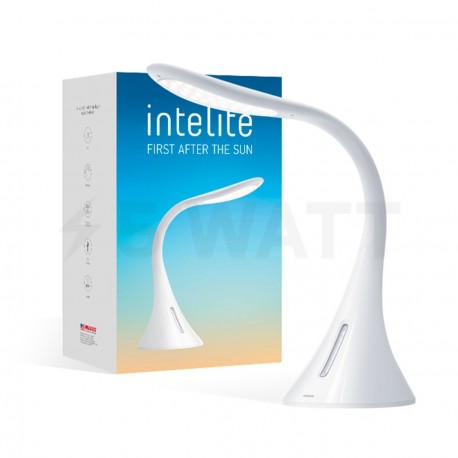 Настольный светильник Intelite Desklamp 9W white (DL2-9W-WT) - купить