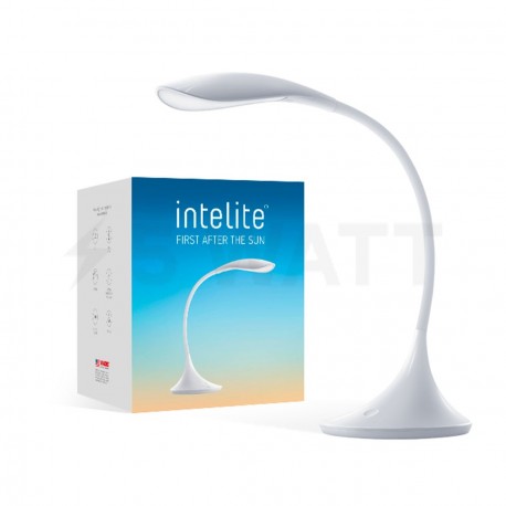 Настільний світильник Intelite Desklamp 6W white (DL3-6W-WT) - придбати