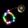 Електрогірлянда Yes Fun Нитка 15 LED, RGB 1,6м. Водонепроникна мідн. дріт (801143) - придбати