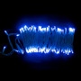 Электрогирлянда уличная IP44 Phoenix Нить синяя 100LED белый провод (T-W100-L-B) - купить