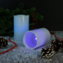 LED свічка воскова Yes Fun LED 7,5х10 см хамелеон (710351) - недорого