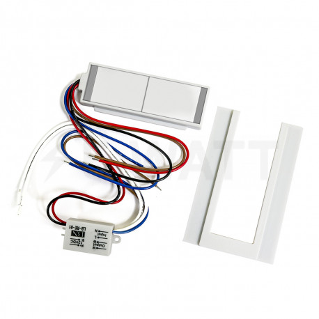 Сенсорный выключатель для зеркал LB-05, 2 клавиши, 1*65W, Defogge, dimmer, DC12-24V + реле 220V - купить