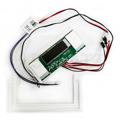 Сенсорний вимикач для дзеркал LB-086,LED-годинник, 2 клавіши, 1*65W,1*Defogger, dimmer, DC12-24V, релє 220V - придбати