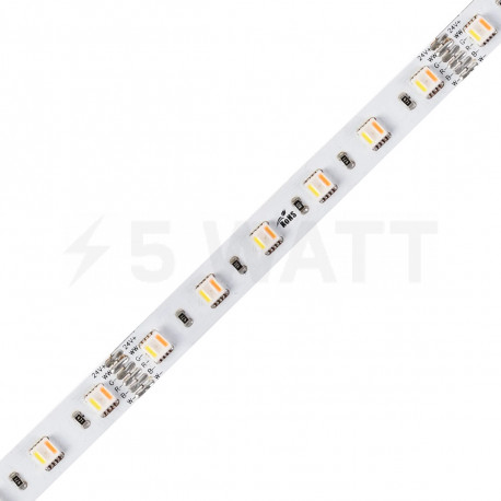 LED лента COLORS 5050-60-24-IP20 20W 1100Lm RGB+2300/6000K 5м (D560-24V-12mm-RGB-LW-W) - купить