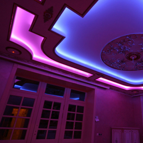 LED лента COLORS 5050-60-24-IP20 20W 1100Lm RGB+2300/6000K 5м (D560-24V-12mm-RGB-LW-W) - магазин светодиодной LED продукции