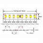 LED стрічка COLORS 2835-160-24-IP20 12W 1712Lm 5000K 5м (D8160-24V-8mm-DW) - недорого