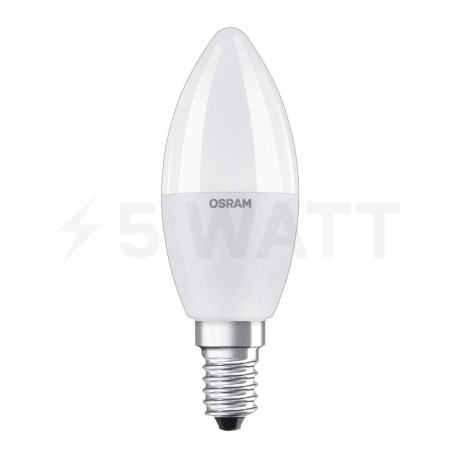 LED лампа OSRAM Classic B37 5,5W E14 2700K+DIM 220-240 (4058075430853) - придбати